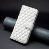 Sony Xperia 1 VI Cover Rhombus Pattern White