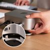 Mac Mini M4 Stand & Hub with SSD enclosure Silver