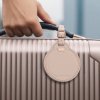 FindAll luggage tag with tracking Desert Rose