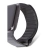 Apple Watch 44/45/46mm/Apple Watch Ultra Band Leather Magnetic Traction Strap Black
