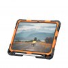 iPad 10.9 (gen 10)/iPad 11 (A16) Case Plasma Kickstand & Handstrap Orange Black