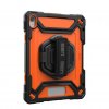 iPad 10.9 (gen 10)/iPad 11 (A16) Case Plasma Kickstand & Handstrap Orange Black