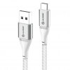 USB-C to USB-A Cable 3A/480Mbps 1.5m Silver