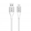 USB-C to USB-A Cable 3A/480Mbps 1.5m Silver