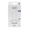 USB-C to USB-C Cable Basic 60W 2m White