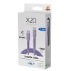 USB-C to USB-C Cable Longlife 100W 2m Purple