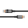 USB-C to USB-C Cable Longlife LED Display 100W 1.5m Black
