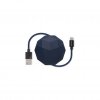 COSMO Lightning Cable with Storage 1.2 meter Marine Blue