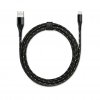 Cable USB to Lightning Kevlar 1.2m Black Gold