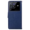 Vivo X80 Pro Cover with Card Slot Blue