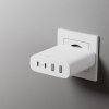Rapid Power 4 Ports 100W GaN Charger 2 meter USB-C-Charging Cable
