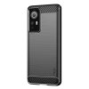 Xiaomi 12/12X Case Brushed Carbon fiber texture Black
