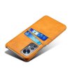 Xiaomi 12/12X Case with two Card Slots Light brown