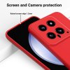 Xiaomi 14 Case with Strap Silicone Red
