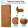 Xiaomi 14T Cover with Card Slot Stand Function Light brown