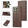 Xiaomi 14T Cover with Card Slot Stand Function Dark Brown