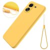 Xiaomi Redmi 13C Case with Strap Silicone Yellow