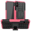 Xiaomi Redmi 9A Case Tire Pattern Stand function Magenta
