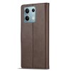 Xiaomi Redmi Note 13 5G Cover with Card Slot Stand Function Brown