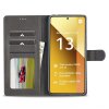Xiaomi Redmi Note 13 5G Cover with Card Slot Stand Function Grey