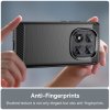 Xiaomi Redmi Note 14 Pro 5G Case Brushed Carbon fiber texture Black