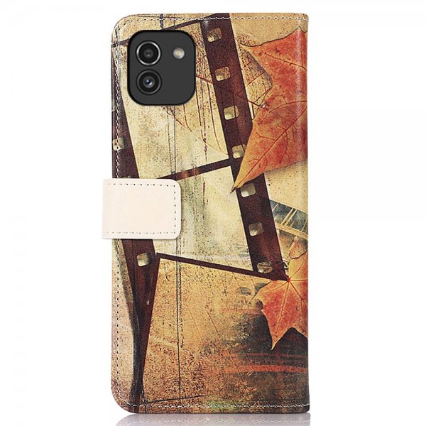 Samsung Galaxy A03 Cover Print Eiffeltower Autumn