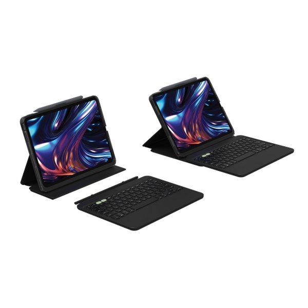 iPad Pro 11 (M4/M5) Cover with Keyboard Pro Keys 2 Nordic Layout Black