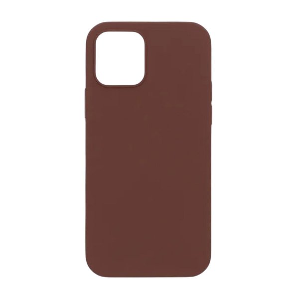 iPhone 12/iPhone 12 Pro Case Silicone MagSafe Brown