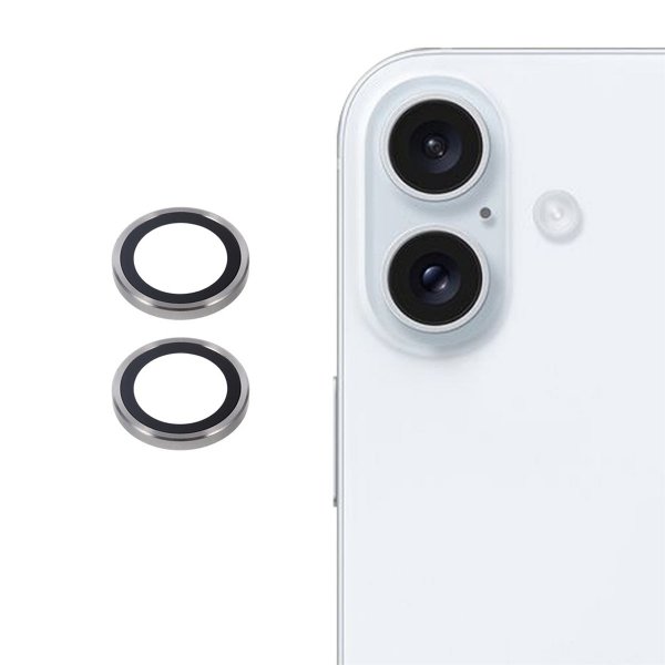 iPhone 17 Camera Protector Tempered Glass Grey