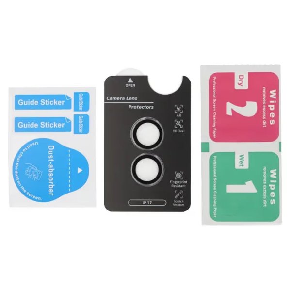 iPhone 17 Camera Protector Tempered Glass Blue