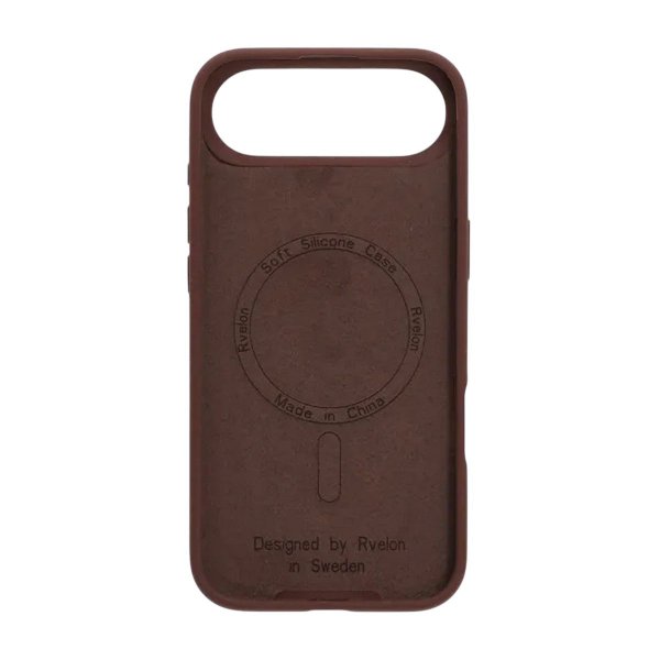 iPhone Air Case Silicone MagSafe Brown