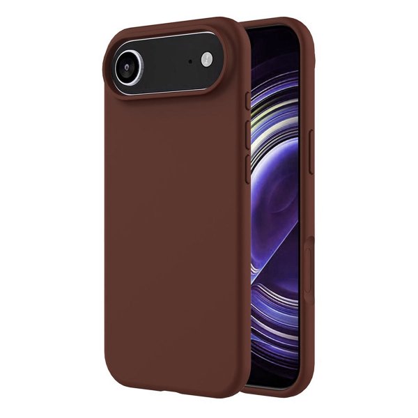 iPhone Air Case Silicone MagSafe Brown