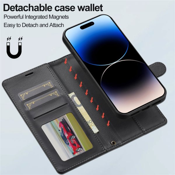 iPhone 17 Cover with detachable MagSafe-case Raven Black