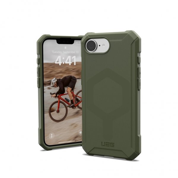 iPhone 16e/17e Case Essential Armor MagSafe Olive Drab