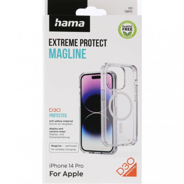 iPhone 14 Pro Case Extreme Protect MagLine Transparent