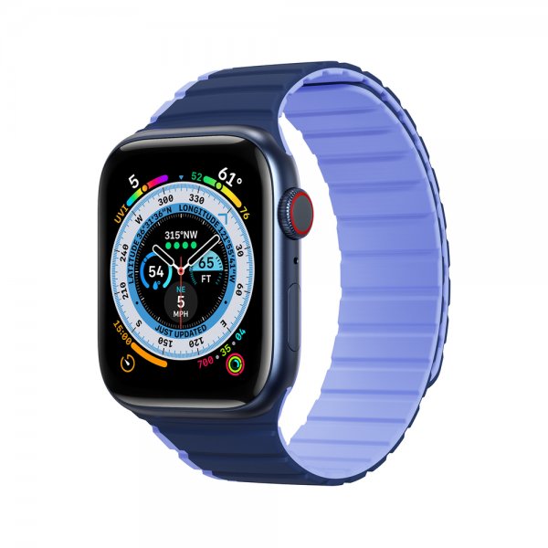 Apple Watch 38/40/41/42mm Band LD Series Blue Purple