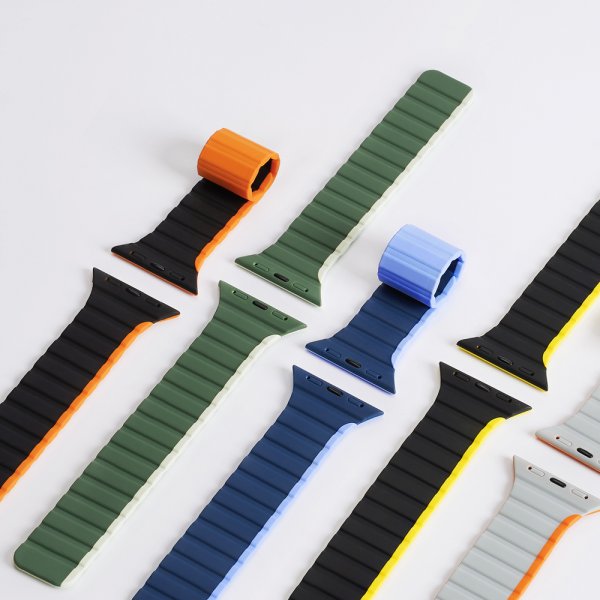 Apple Watch 38/40/41/42mm Band LD Series Black Yellow