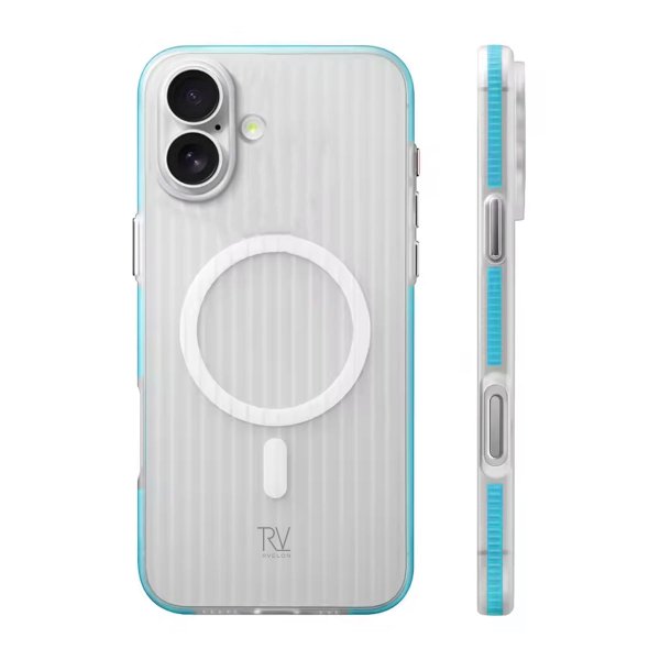 iPhone 17 Case Corrugated MagSafe Blue
