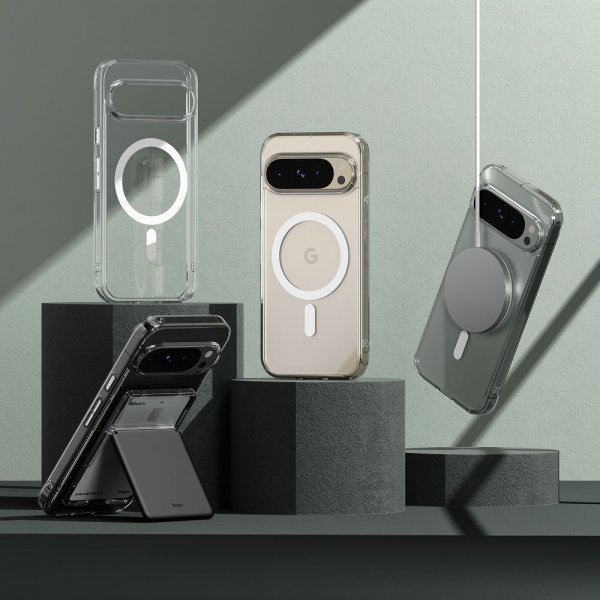 Google Pixel 9/Pixel 9 Pro Case Fusion Magnetic Transparent