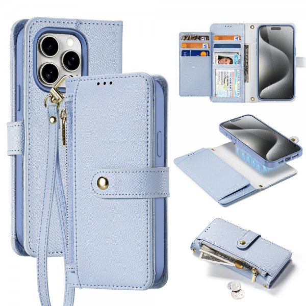 iPhone 15 Pro Cover 2-in-1 Lawa Series MagSafe Blue
