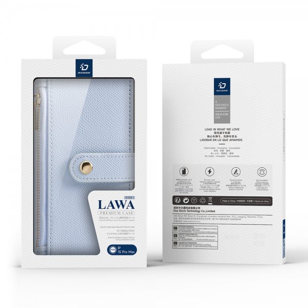 iPhone 15 Pro Cover 2-in-1 Lawa Series MagSafe Blue
