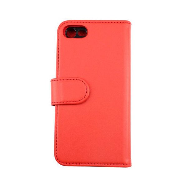 iPhone 7/8/SE Cover Detachable Wallet Case Red