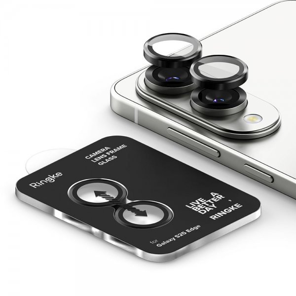 Samsung Galaxy S25 Edge Camera Protector Camera Lens Frame 2-pack
