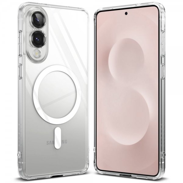 Samsung Galaxy S25 Edge Case Fusion Magnetic Transparent