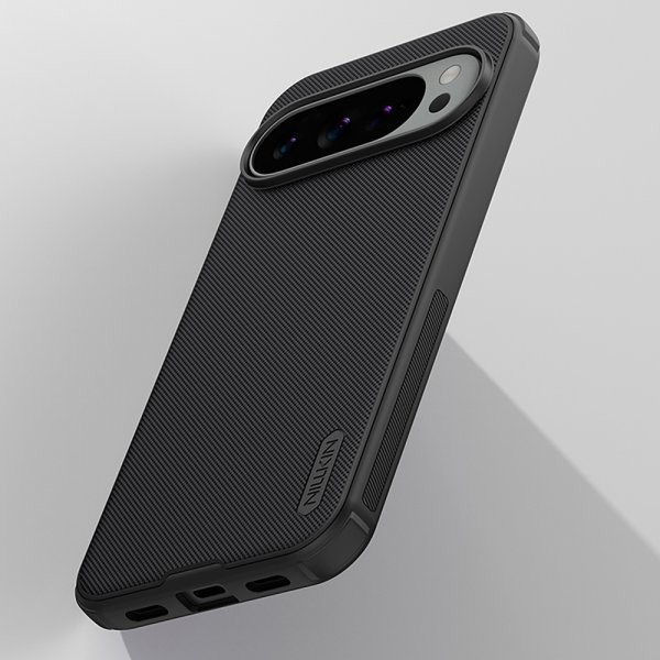 Google Pixel 10 Pro XL Case Super Frosted Shield Pro Black