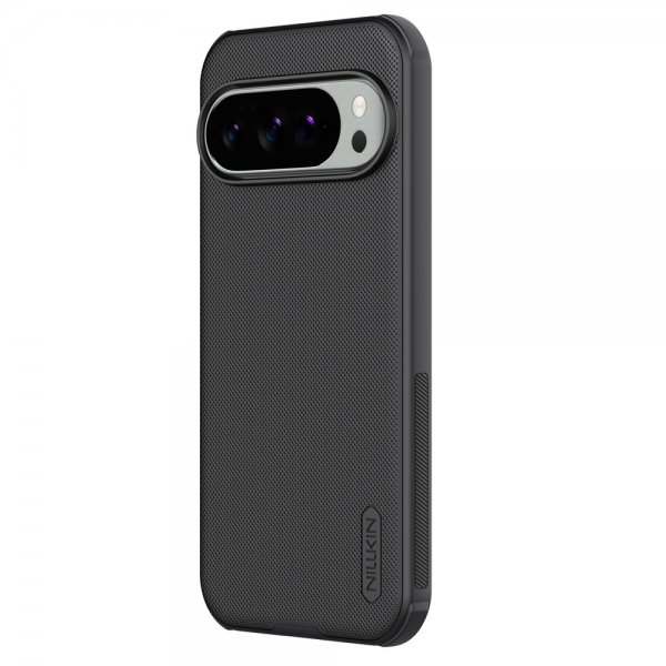 Google Pixel 10/Pixel 10 Pro Case Super Frosted Shield Pro Black