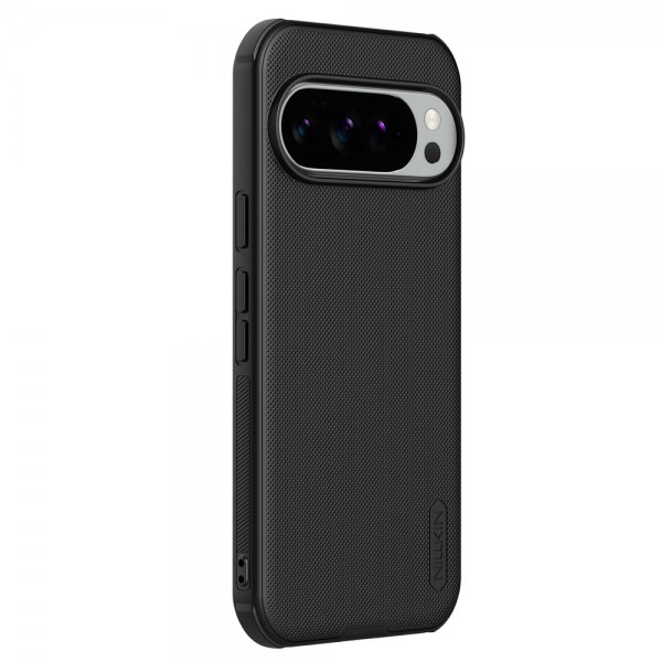 Google Pixel 10/Pixel 10 Pro Case Super Frosted Shield Pro Black
