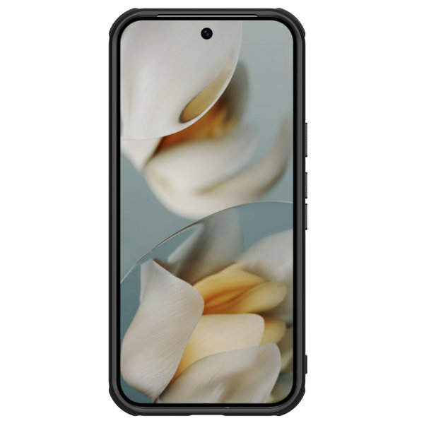 Google Pixel 10/Pixel 10 Pro Case Super Frosted Shield Pro Black