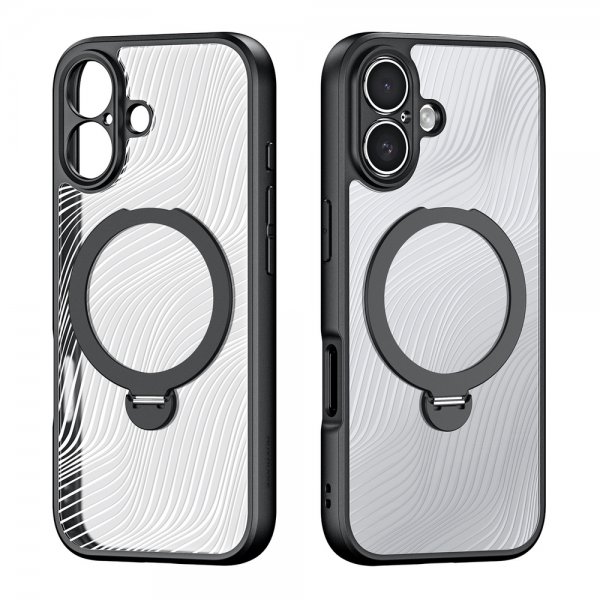 iPhone 17 Case Aimo Series MagSafe Kickstand Black