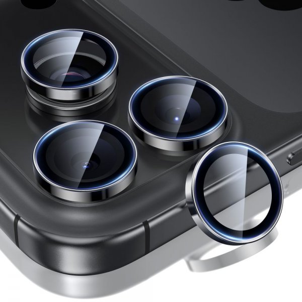 iPhone 14/15/16/17 Pro & Pro Max Camera Protector Armorite Black